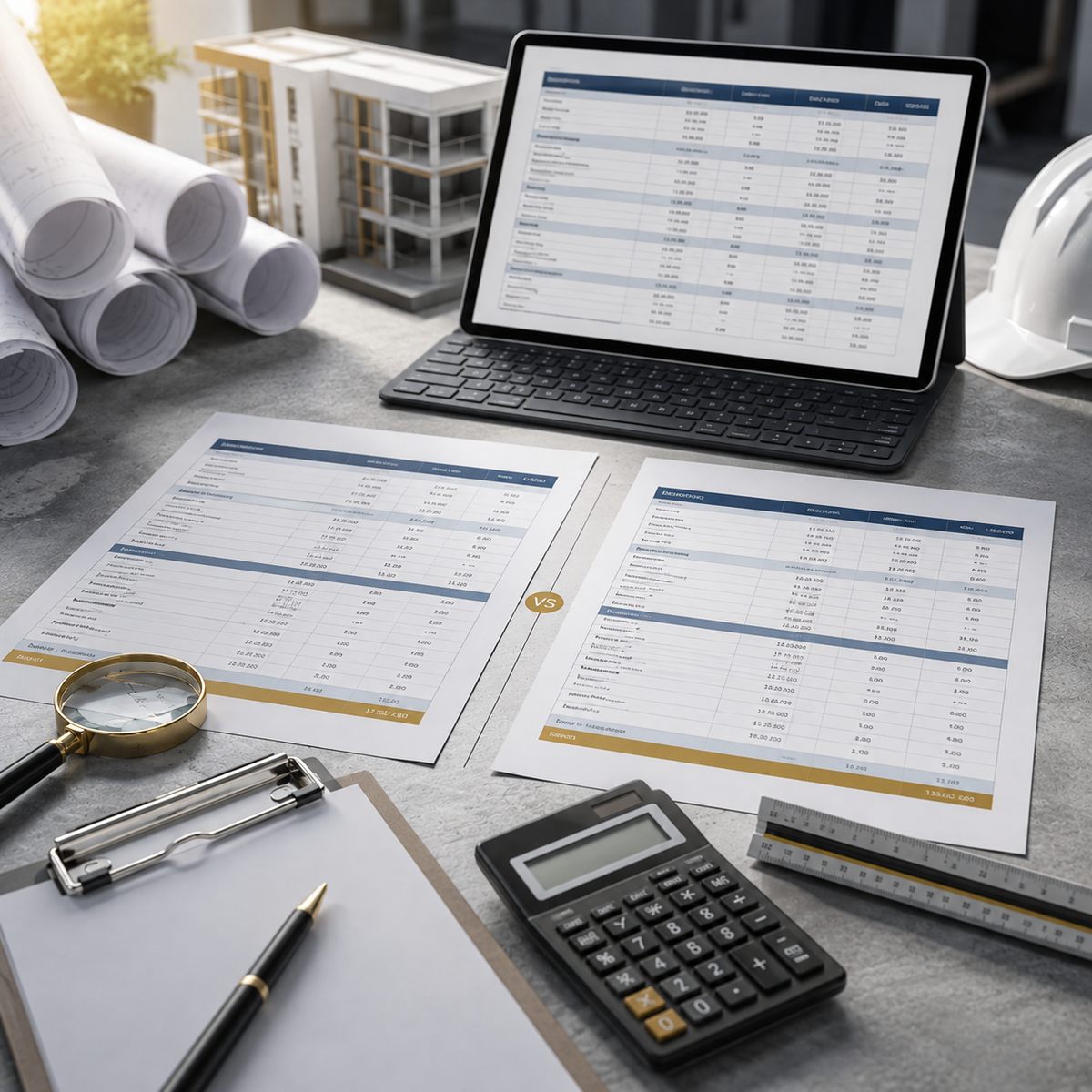 Estimate Review and Bid Check service